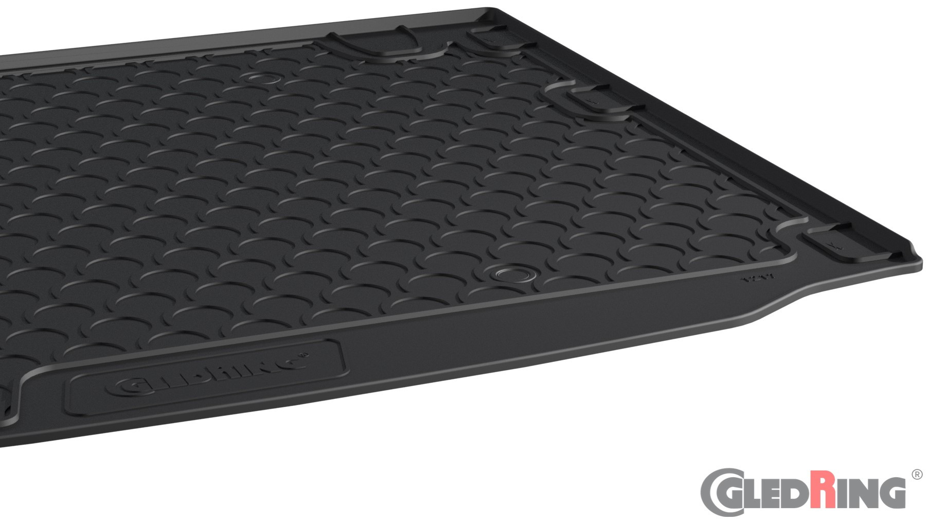 Original Gledring Premium Gummi Kofferraummatte - BMW X3 G01 (Oberer Boden, ohne Ersatzrad) 2017->2024